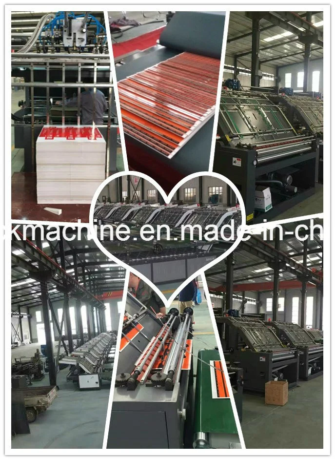 China Semi-Automatic Flute Laminate Machine/High Speed Semi-Automatic Flute Laminator Machine