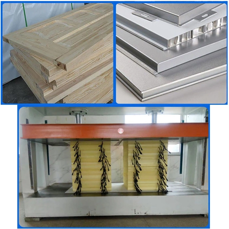 Mh3248*50 Woodworking 50t Hydraulic Plywood Laminate Lamiated Veneer Panel Doors Cold Press Machine