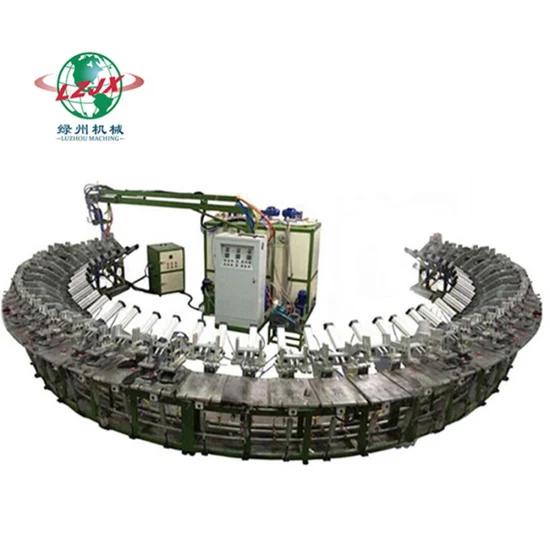 Polyurethane Slippers Making Machine Automatic PU Shoe Production Line Making Machine