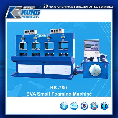 EVA Hot Press First Time Small Foaming Machinery for Shoe Insole Pad Making